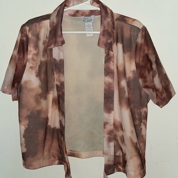 West of Melrose brand wrap around crop top - Picture 4 of 5